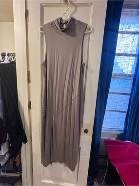 good american ribbed tee maxi dress Good American | Dresses | Good American Ribbed Tee Maxi Dress With Slit Color Green Size 5xl Qty
